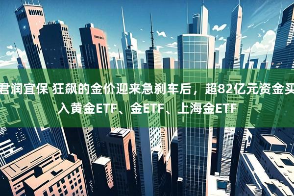 君润宜保 狂飙的金价迎来急刹车后，超82亿元资金买入黄金ETF、金ETF、上海金ETF